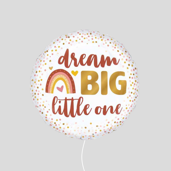 18" 'Boho Baby Dream Big' Standard Foil Balloon