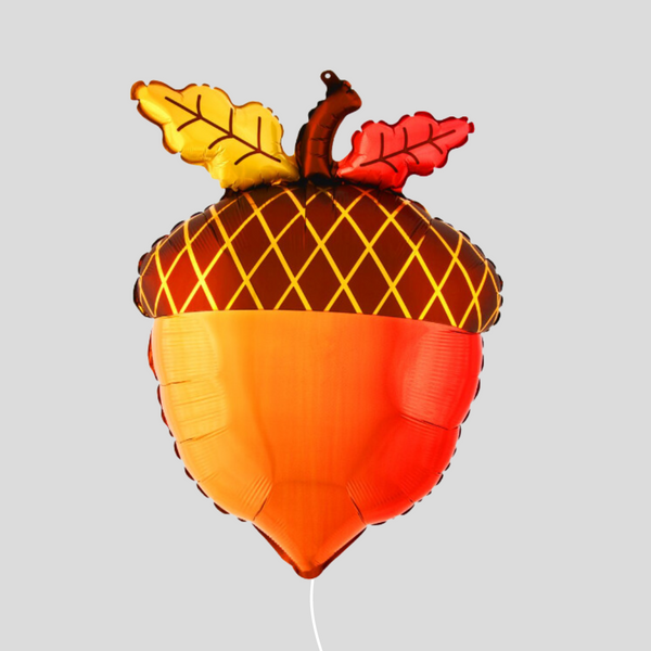 'Satin Infused Fall Acorn' Foil Balloon