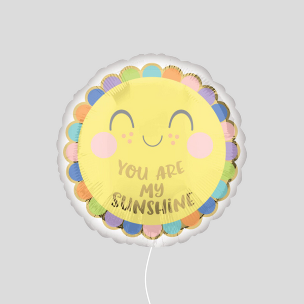 17" 'Sweet Baby Sunshine' Standard Foil Balloon