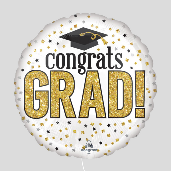 Medium Foil Balloon Grad Sparkle