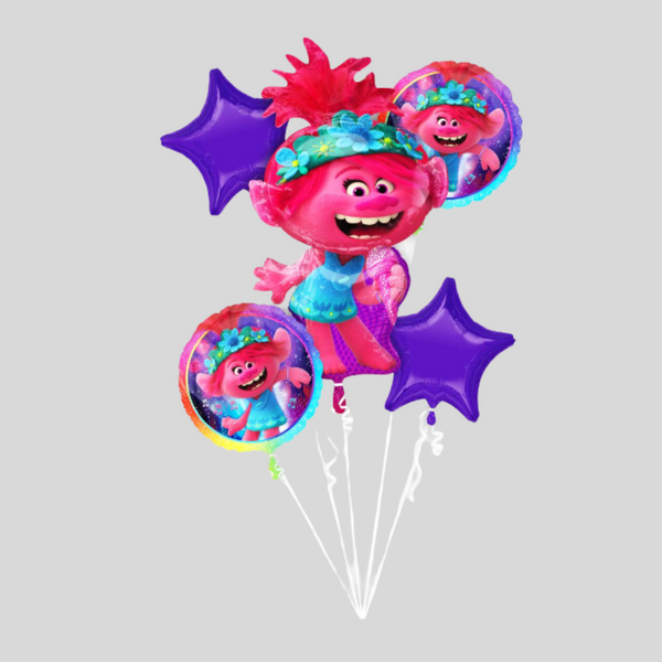 'Trolls World Tour' Foil Balloon Bouquet