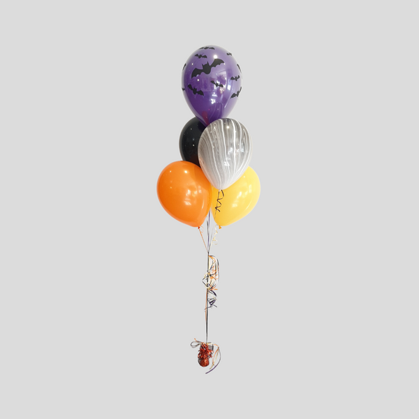 5-Latex 'Batty at Twilight' Balloon Bouquet