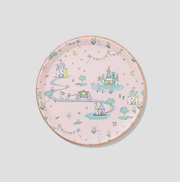 Fairytale Large Paper Party Plates