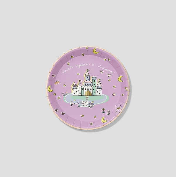 Fairytale Small Paper Party Plates