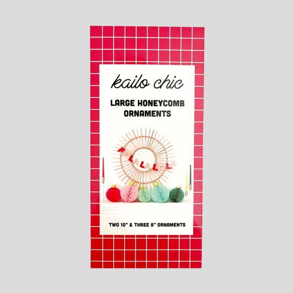 'Honeycomb Ornaments' Large