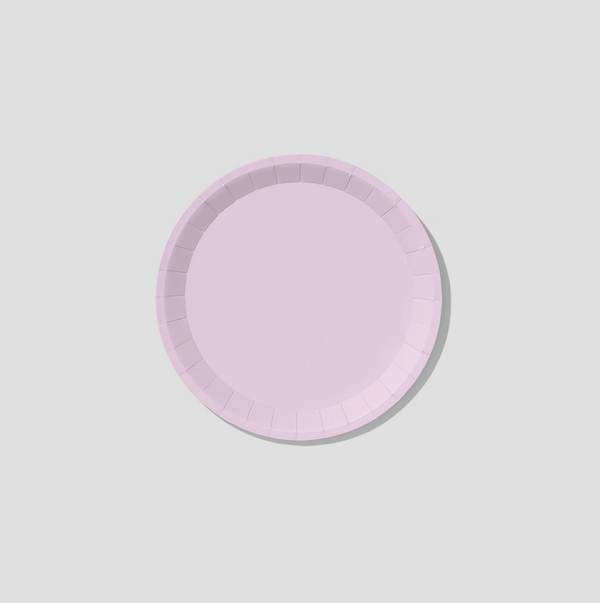 Classic Pale Lavender Small Paper Party Plates