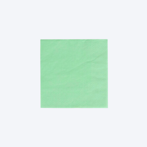 Classic Pale Mint Cocktail Napkins