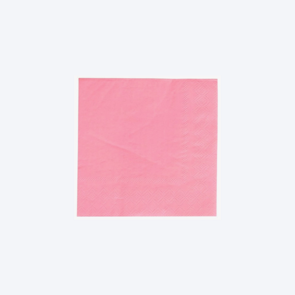 Classic Neon Rose Cocktail Napkins