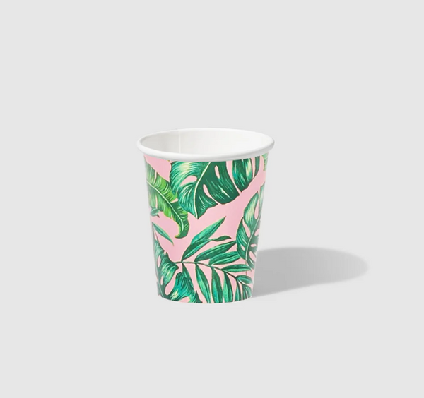 Palm Leaf Paper Party Cups