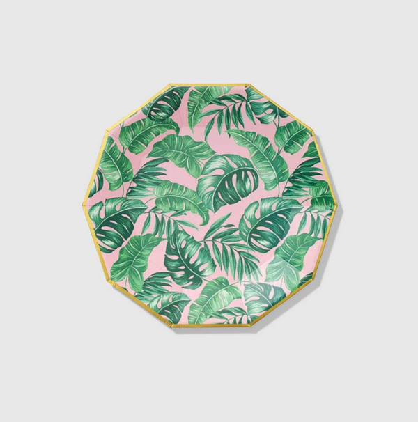Palm Leaves Small Paper Party Plates
