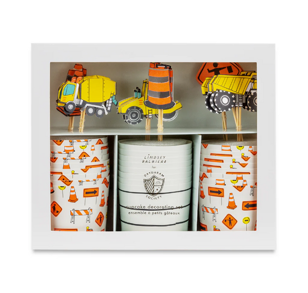 Under Construction Cupcake Decorating Set