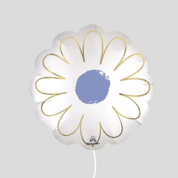 21" Daisy Flower Standard Foil Balloon