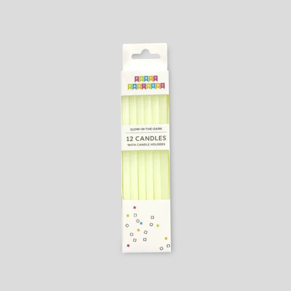 Glow-in-the-dark Candles (12 per Pack)