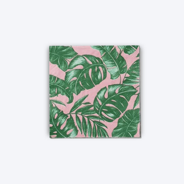 PALM LEAVES PAPER COCKTAIL NAPKINS