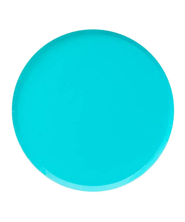 Low Rim Sky Large Paper Party Plates