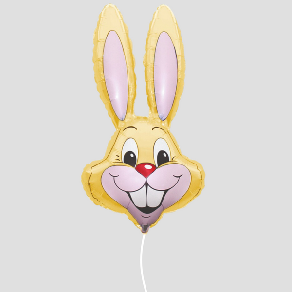 Large Foil Balloon Bunny Head