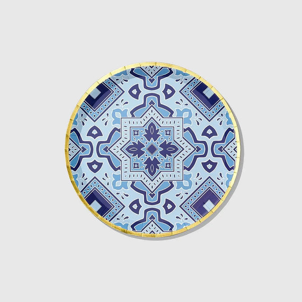 Amalfi Blues Large Paper Party Plates