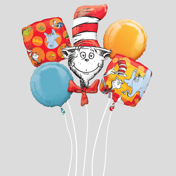 'Dr. Seuss' Foil Balloon Bouquet