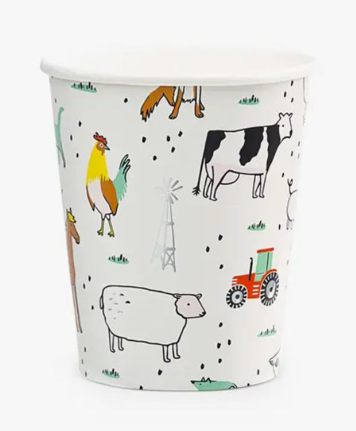 On the Farm 9 oz Cups - 8 Pk