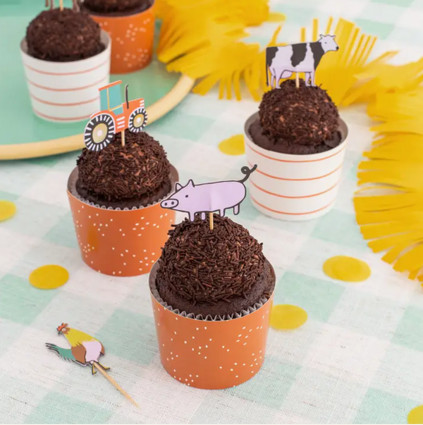 On the Farm Cupcake Decorating Set