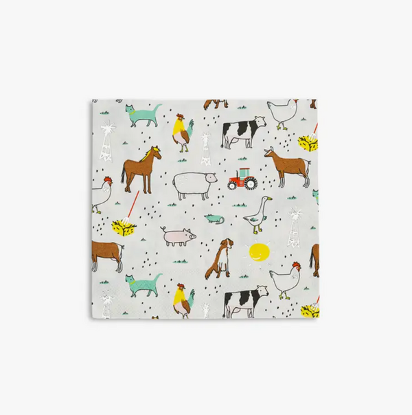 On the Farm Large Napkins - 16 Pk