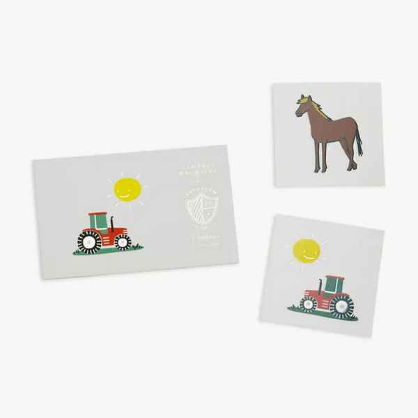 On the Farm Temporary Tattoos - 2 Pk