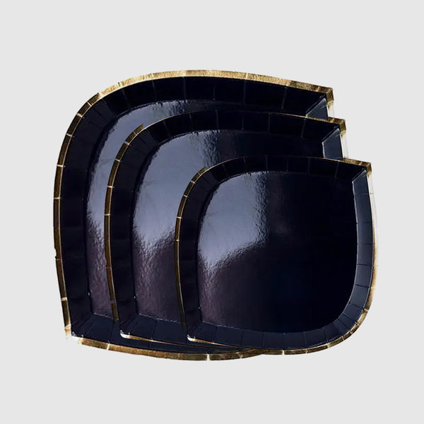 Posh Denim Jorts Paper Party Plates