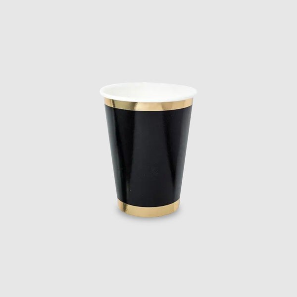 Posh Noir Paper Party Cups