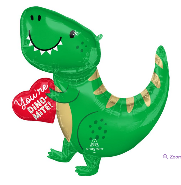 Medium Foil Balloon You're Dinomite!