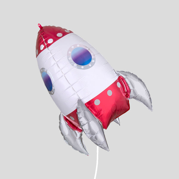 29" 3D Spaceship - Foil Balloon