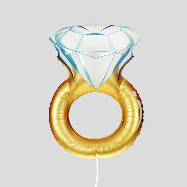 'Wedding Ring' Large Foil Balloon