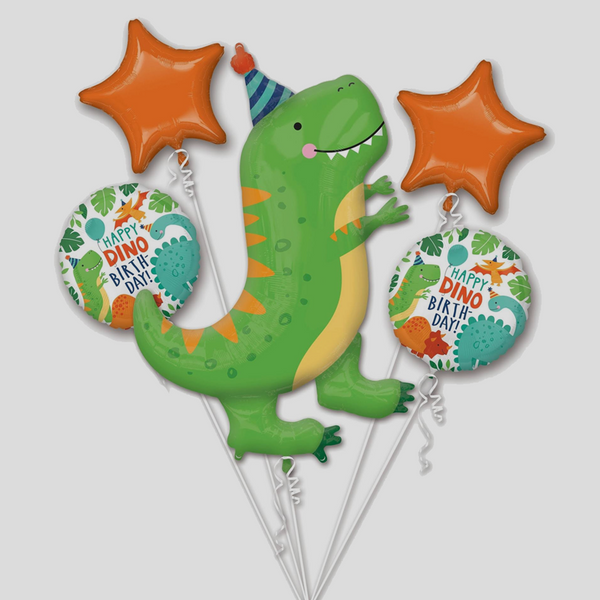 'Dinomite Party' Foil Balloon Bouquet