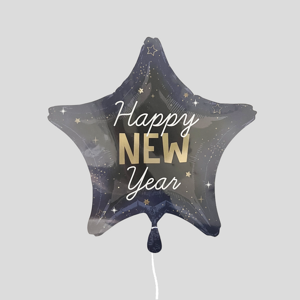 19" Happy New Year - Star