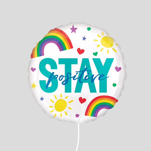 Well Wishes Foil Balloon Stay Positive