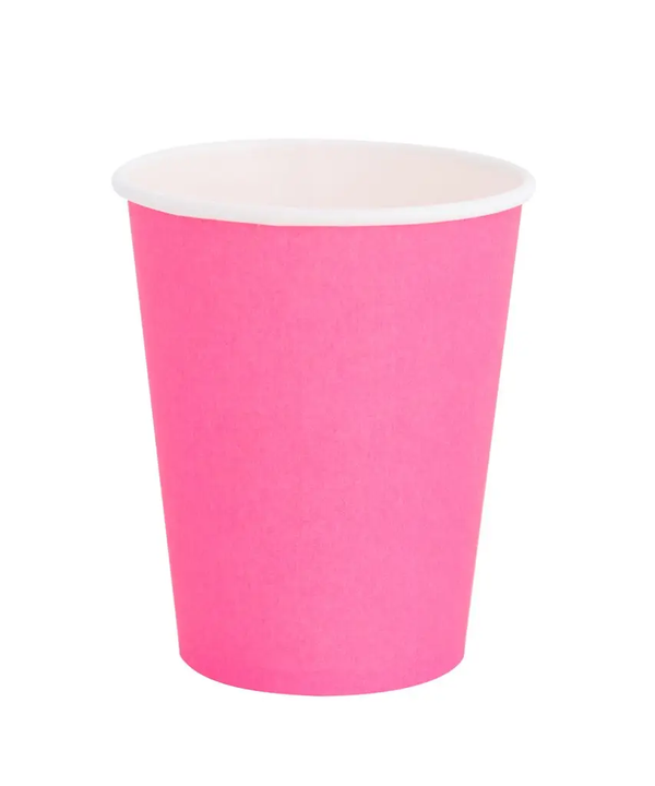 Party Cups Neon Rose